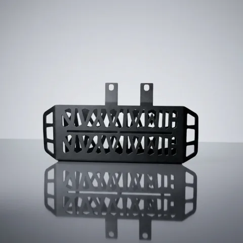 RE Scram 411 & Himalayan 411 Radiator Grill – Stainless Steel Heavy Duty Radiator Guard with Precision Airflow Design Sarkkart