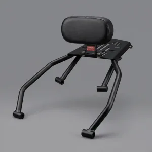 RE Guerrilla 450 Top Rack – 5mm Heavy Duty Rear Luggage Carrier with Reinforced Metal Platform (Black) Sarkkart