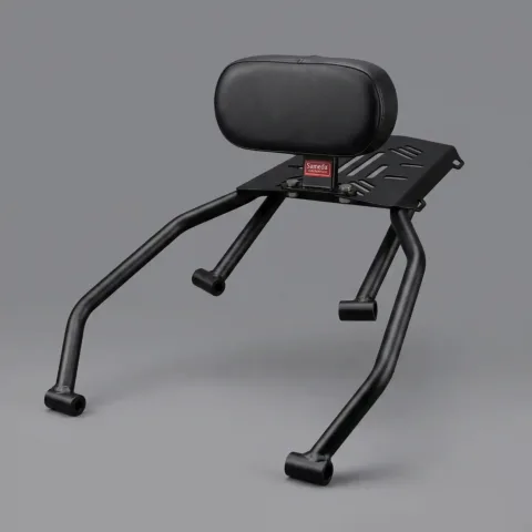 RE Guerrilla 450 Top Rack – 5mm Heavy Duty Rear Luggage Carrier with Reinforced Metal Platform (Black) Sarkkart