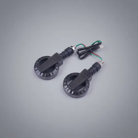 Universal Running Two Color LED Bike Indicator – White DRL & Yellow Sequential Turn Signal Light for Motorcycles & Scooters