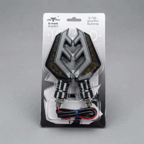 Sarkkart E-759 LED Bike Indicator Set – Sequential Running Turn Signal Lights