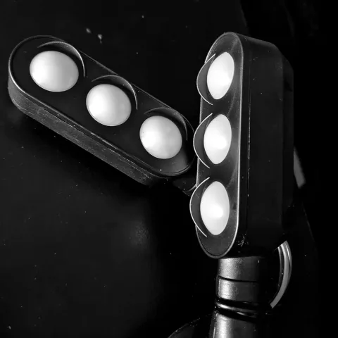 Universal LED Motorcycle Indicator Light Set – Waterproof DRL Turn Signal Blinkers for Bikes & Scooters
