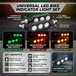 Motorcycle Indicator Light Set (5)