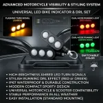 Motorcycle Indicator Light Set (7)