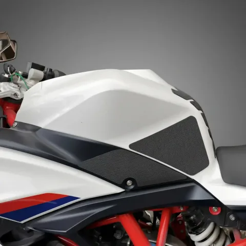 Traction Grips Tank Pads BMW G 310 RR Black - Anti-Skid Rubber Protection